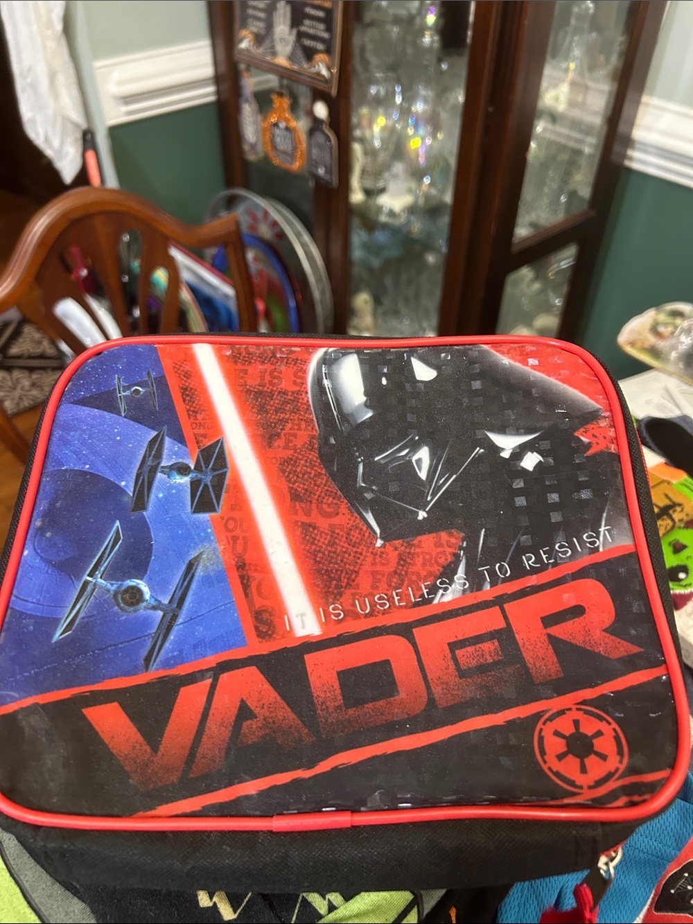 Star Wars Vader Kids Lunch Bag - Red, Black, Blue